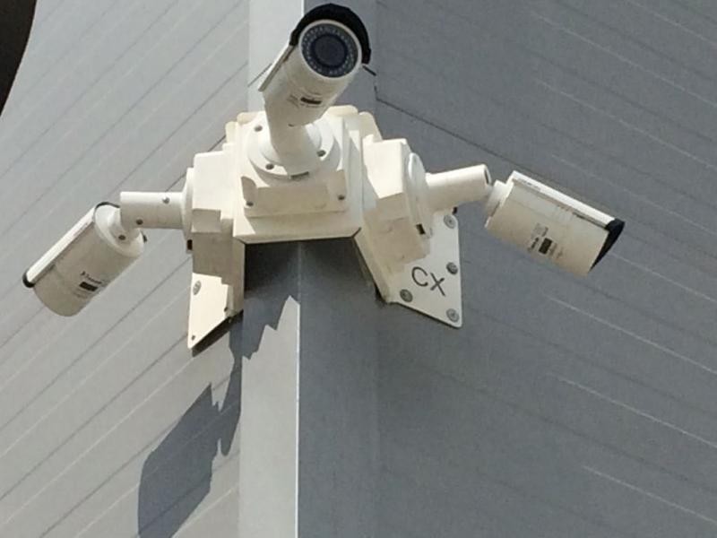 Instalação de câmeras de monitoramento