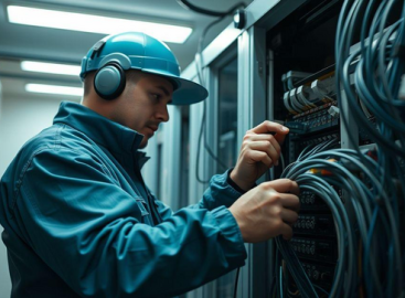 Instalação de fibra óptica sem complicações Instalação de fibra óptica sem complicações