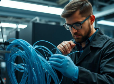 Montagem de Cabos de Fibra Óptica: Guia Completo para Profissionais e Iniciantes Montagem de Cabos de Fibra Óptica: Guia Completo para Profissionais e Iniciantes